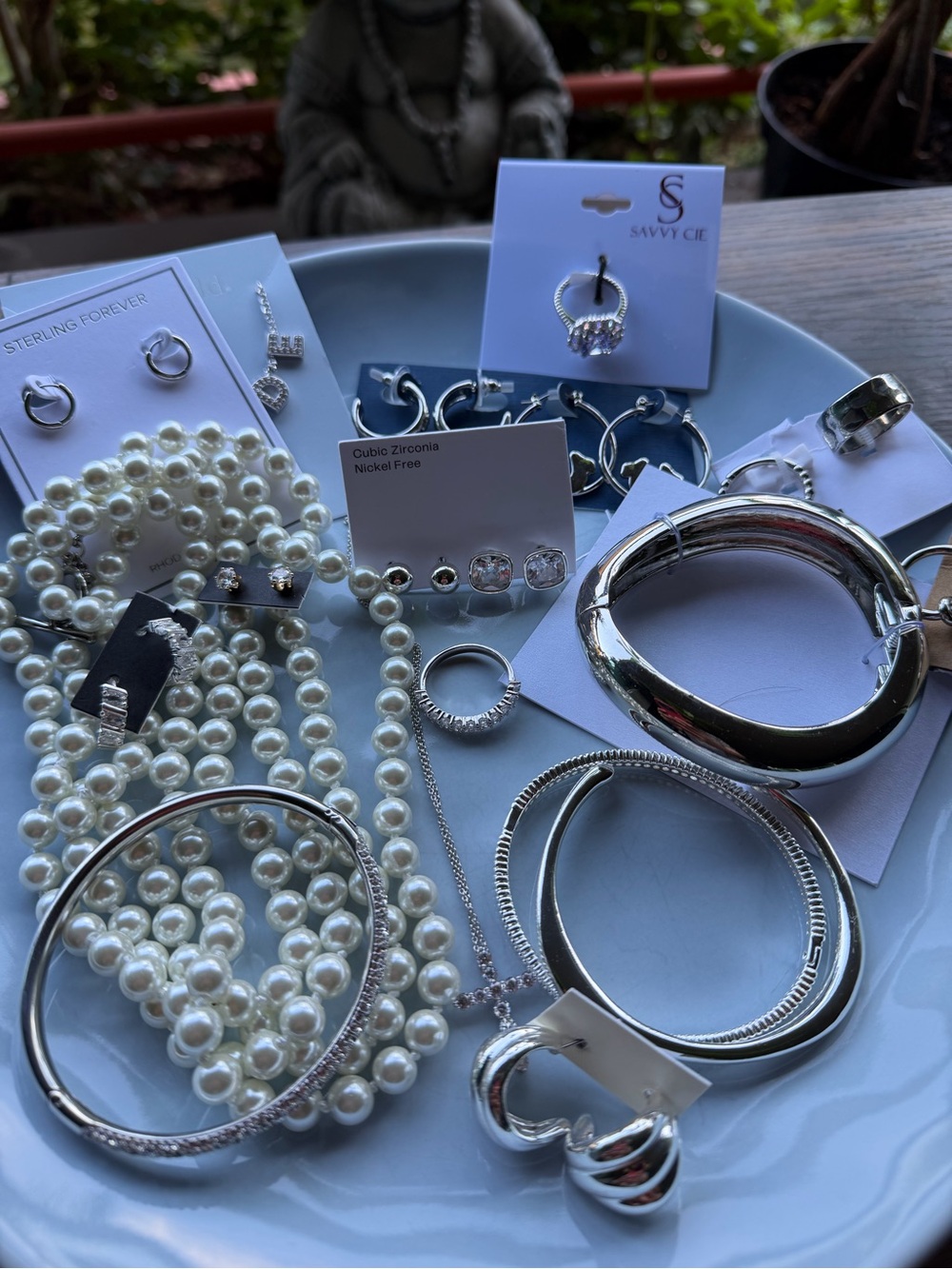 Silver Jewelry Lot 20 Piece Bundle - Picture 3 of 5
